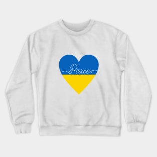 Symbol of peace and love Crewneck Sweatshirt